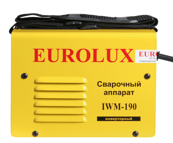 Инверторный сварочный аппарат EUROLUX IWM190