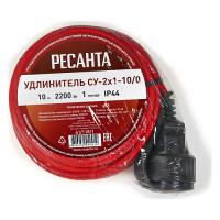 Удлинитель силовой б/катушки Ресанта СУ-2х1-10/0 (IP44)