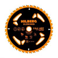 Диск пильный Hilberg Vezdehod 184*16*40Т*18 град. (reverse) HVR185