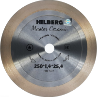 Диск алмазный отрезной 250*25,4 Hilberg Master Сeramic HM507