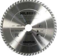 Диск пильный Hilberg Industrial Дерево 400*50*60Т HW420