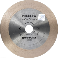 Диск алмазный отрезной 180*25,4 Hilberg Master Сeramic HM504