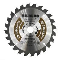 Диск пильный Hilberg Industrial Ламинат 165*20*24Т HL166