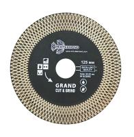 Диск алмазный отрезной 125*22,23 Турбо серия Grand Cut & Grind GCG002