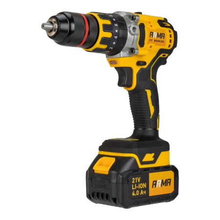 Дрель-шуруповерт аккумуляторная ARMA ACD-2140S, с набором аксессуаров