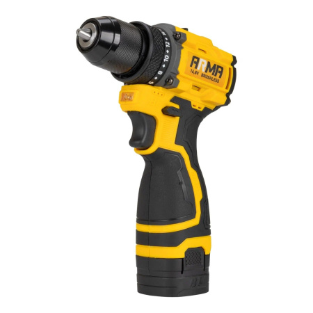 Дрель-шуруповерт аккумуляторная ARMA ACD-2016, с набором аксессуаров