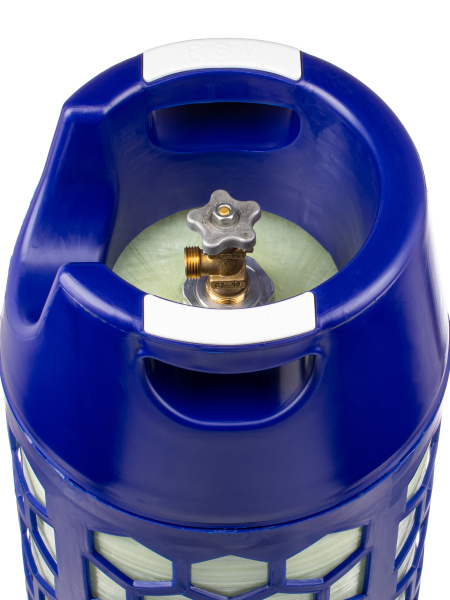 Баллон полимерно-композитный газовый, синий, 24,5 л, ВБ-2 (LPG/СУГ) RSV Composite