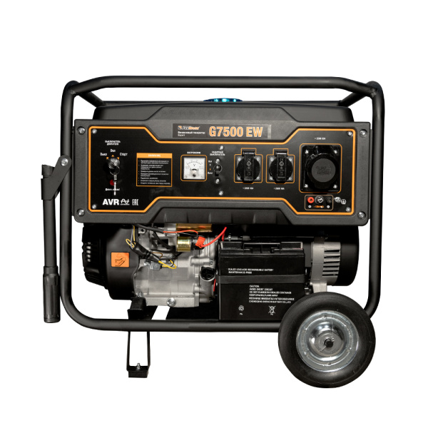Бензиновый генератор FoxWeld Expert G7500 EW