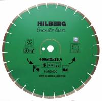 Диск алмазный отрезной 400*25,4*10 Hilberg Гранит Лазер HMG400